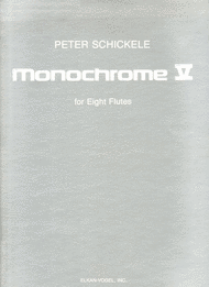 Monochrome V Sheet Music by Peter Schickele