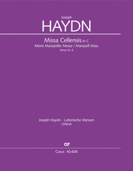 Missa Cellensis (Mariazeller-Messe) Sheet Music by Franz Joseph Haydn