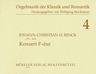Concerto F major Sheet Music by Johann Christian Heinrich Rinck