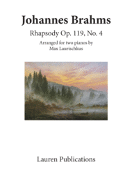 Rhapsody Op. 119 No. 4 Sheet Music by Johannes Brahms