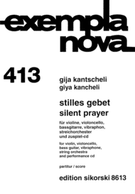 Silent Prayer Sheet Music by Giya Kancheli