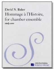 Hommage a l'Histoire Sheet Music by David N. Baker