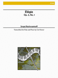 Elegie Sheet Music by J. S. Bach and Rachmaninoff