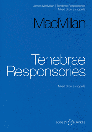 Tenebrae Responsories Sheet Music by James Macmillan