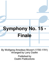 Symphony No. 15 - Finale Sheet Music by Wolfgang Amadeus Mozart