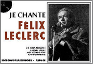 Je Chante Leclerc Sheet Music by Felix Leclerc