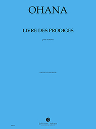 Livre Des Prodiges Sheet Music by Maurice Ohana