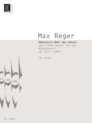 Fantasy Op.40 No.1 Sheet Music by Max Reger