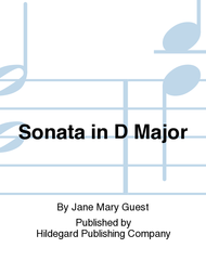 Sonata in D Major Sheet Music by Jane Guest