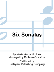 Six Sonatas Sheet Music by Maria Hester Park