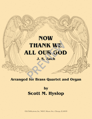Now Thank We All Our God Sheet Music by Scott Hyslop