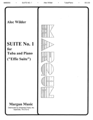 Suite No 1 For Tuba & Piano - "Effie Suite" Sheet Music by Alec Wilder