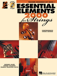 Essential Elements 2000 for Strings - Book 1 (Teacher Resource Kit) Sheet Music by Michael Allen