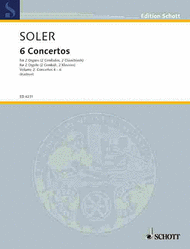 VI Conciertos de dos Organos obligados Band 2 Sheet Music by Padre Antonio Soler