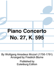 Concerto No. 27 Bb major KV 595 Sheet Music by Wolfgang Amadeus Mozart