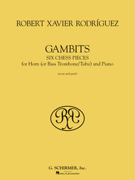 Gambits Sheet Music by Robert Xavier Rodriguez
