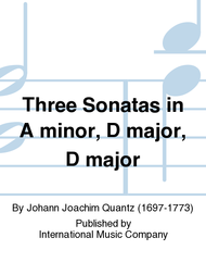 Three Sonatas in A minor