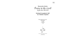 Praise to the Lord Sheet Music by Gesangbuch