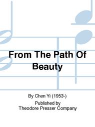 From the Path of Beauty Sheet Music by Chen Yi