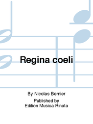 Regina coeli Sheet Music by Nicolas Bernier