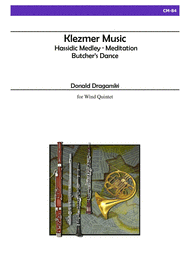 Klezmer Music for Wind Quintet Sheet Music by Draganski
