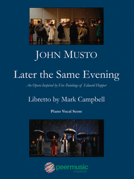 Later the Same Evening Sheet Music by John Musto