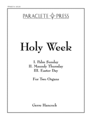 Holy Week Sheet Music by Gerre Hancock
