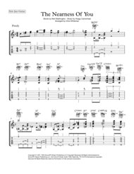 The Nearness Of You - Jazz Guitar Chord Melody Sheet Music by Hoagy Carmichael
