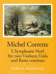 Symphony No. 1 Noel Sheet Music by Michel Corrette