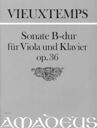Sonata Bb major op. 36 Sheet Music by Henri Vieuxtemps