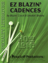 EZ Blazin' Cadences (with CD) Sheet Music by Blazin' Crock and Smokin' Brooks
