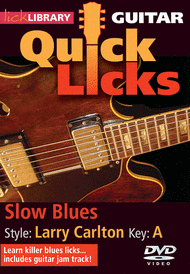 Lick Library - Quick Licks For Guitar Sheet Music by Larry Carlton