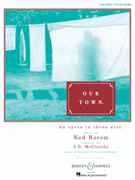 Our Town Sheet Music by Ned Rorem