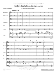 Fanfare Prelude on 'Italian Hymn' Sheet Music by Tim Rumsey