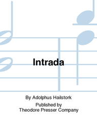 Intrada Sheet Music by Adolphus Hailstork