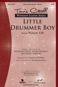 Little Drummer Boy with Psalm 150 (Orchestration) Sheet Music by Travis Cottrell