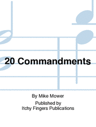 20 Commandments Sheet Music by Mike Mower