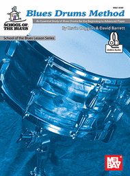 Blues Drums Method Sheet Music by David Barrett