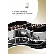 Cinema Paradiso - clarinet quartet Sheet Music by Andrea & Ennio Morricone