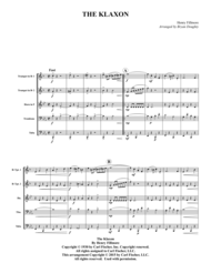 The Klaxon Sheet Music by Henry Fillmore