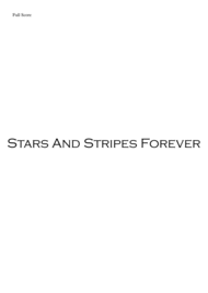 Stars And Stripes Forever - Brass Quintet Sheet Music by John Philip Sousa