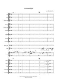 Never Enough Sheet Music by Brian Pesoth
