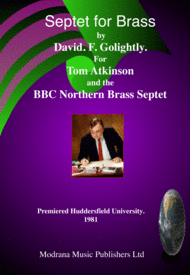 Septet For Brass Sheet Music by David F Golightly