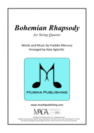 Bohemian Rhapsody - String Quartet Sheet Music by Queen