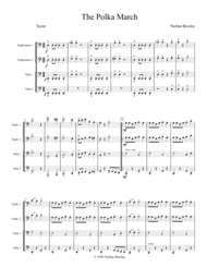 The Polka March - Tuba/Euphonium Quartet Sheet Music by Norlan Bewley
