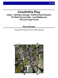 Lincolnshire Posy for Clarinet Choir Sheet Music by Percy Aldridge Grainger
