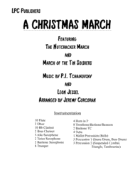 A Christmas March for Concert Band Sheet Music by P.I. Tchaikovsky and Leon Jessel