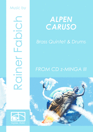 ALPEN CARUSO for Brass Quintet Sheet Music by Rainer Fabich