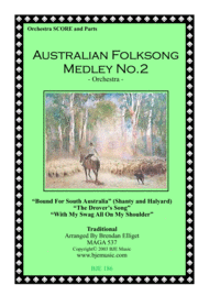 Australian Folksong Medley No. 2 - Orchestra Sheet Music by Traditional Australian folk songs