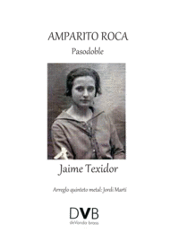 Amparito Roca -pasodoble- trumpet solo Sheet Music by Jaime Texidor